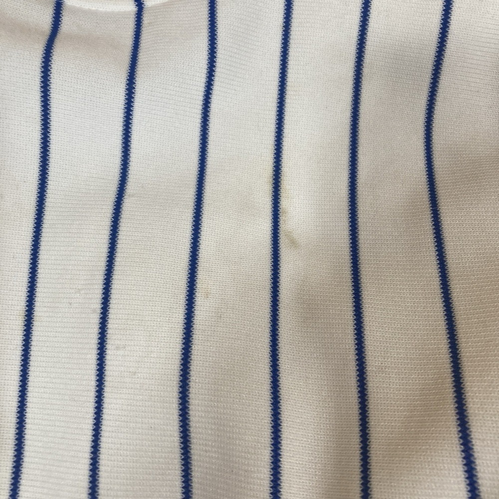 FELCO LOS ANGELES DODGERS BOMBER STYLE Pinstripe JACKET VINTAGE USA 80s Medium - Picture 13 of 16